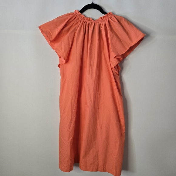 GAP Size S NWT vibrant Coral Summer Beach Dress or Cover-Up - Picture 8 of 11